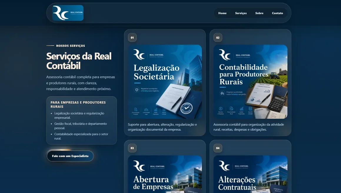 Real Contábil — legalização societária